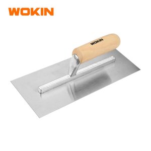 PLASTERING TROWEL, WOODEN HANDLE